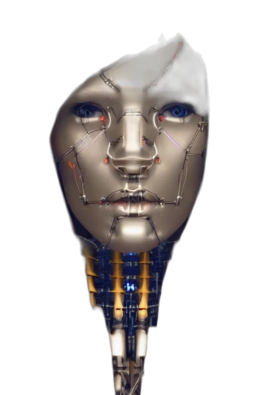 robot, mask, face, jewelry transparent PNG cut-out
