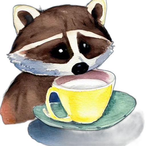 food, animal, watercolor, photorealistic transparent PNG cut-out