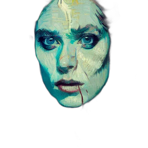 mask, face, creature, robot transparent PNG cut-out