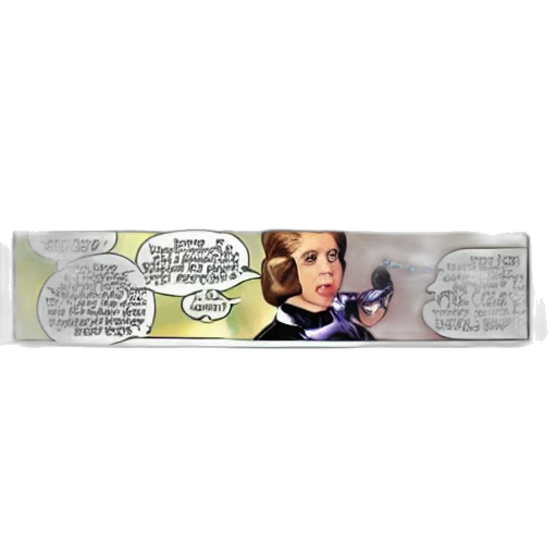staff, comic book art, princess, leia transparent PNG cut-out