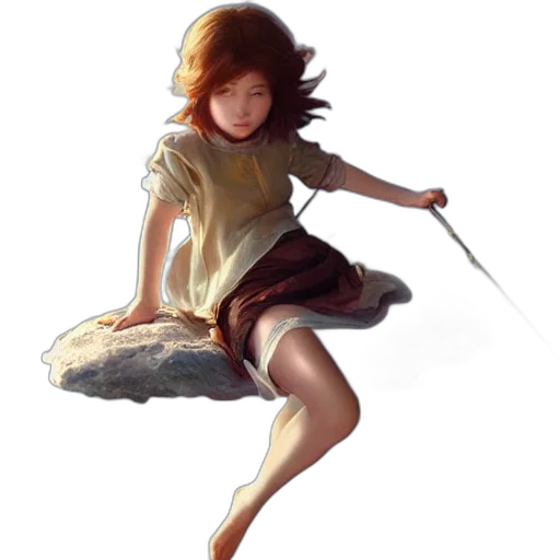 sword, staff, dress, weapon transparent PNG cut-out