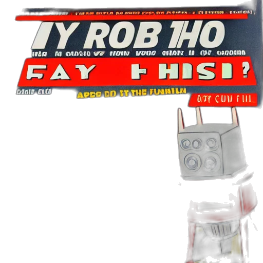robot, 3d render, cyberpunk, style transparent PNG cut-out