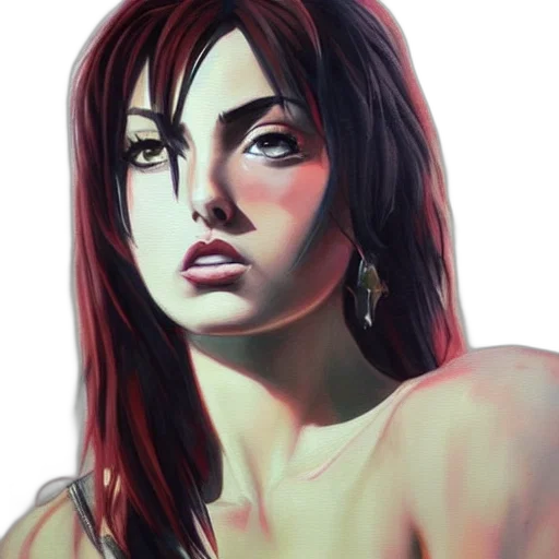 face, jewelry, photorealistic, fantasy art transparent PNG cut-out
