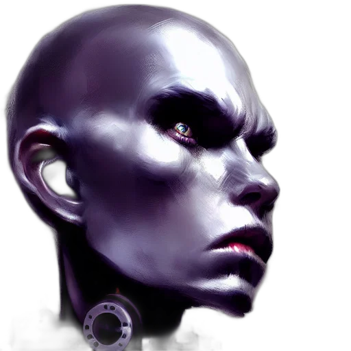 face, robot, mask, jewelry transparent PNG cut-out
