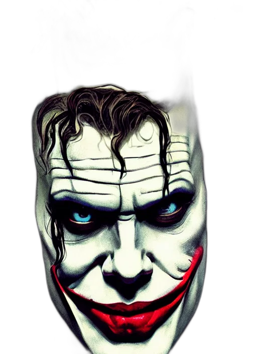 mask, face, comic book art, concept art transparent PNG cut-out