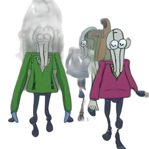 mask, jacket, staff, hair transparent PNG cut-out