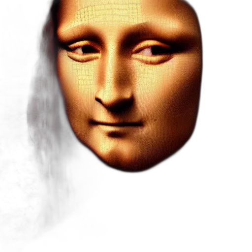 face, mask, robot, creature transparent PNG cut-out