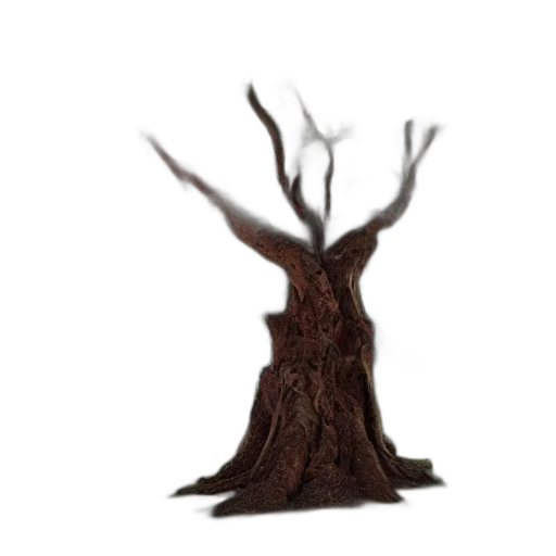 tree, creature, crown, hair transparent PNG cut-out