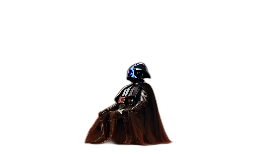 staff, robot, mask, hat transparent PNG cut-out