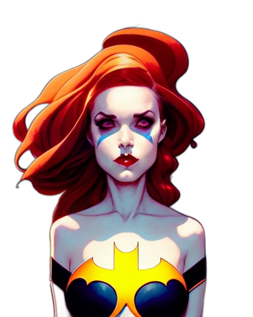 comic book art, concept art, cartoon, fantasy art transparent PNG cut-out