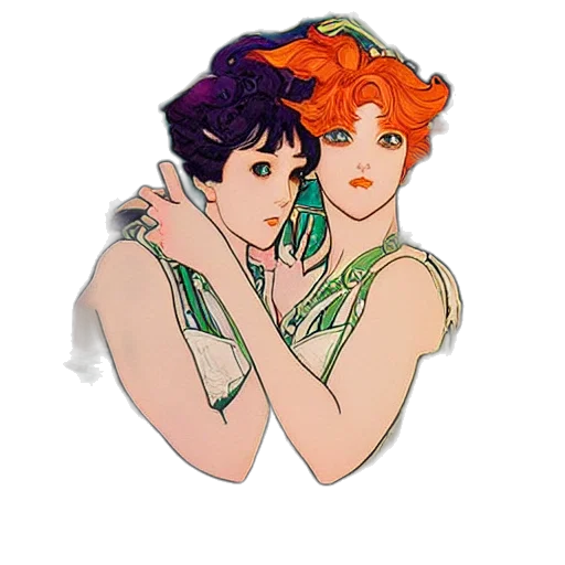 vaporwave, pixel art, watercolor, concept art transparent PNG cut-out