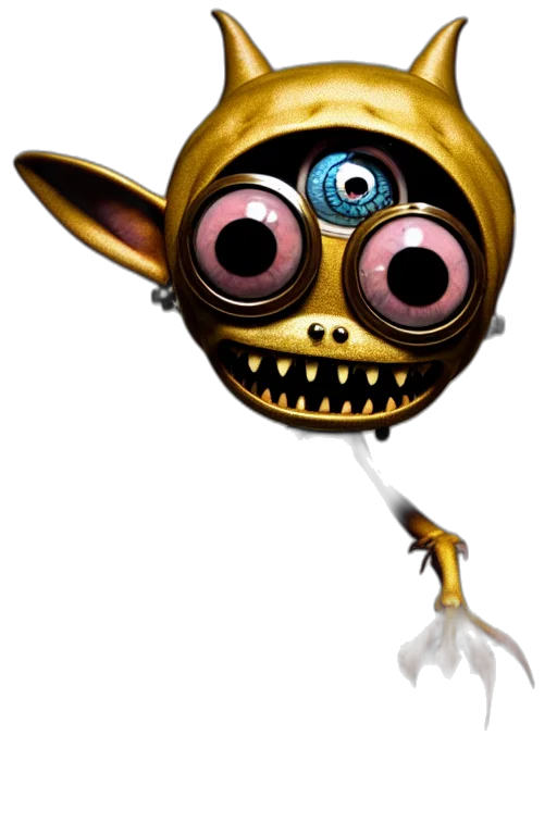 mask, staff, robot, creature transparent PNG cut-out