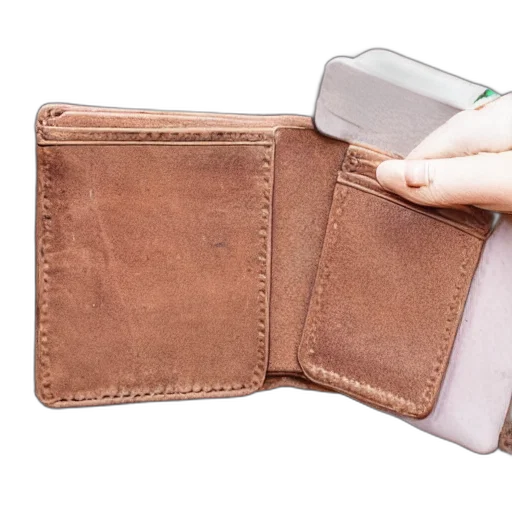 wallet, laying, toilet transparent PNG cut-out