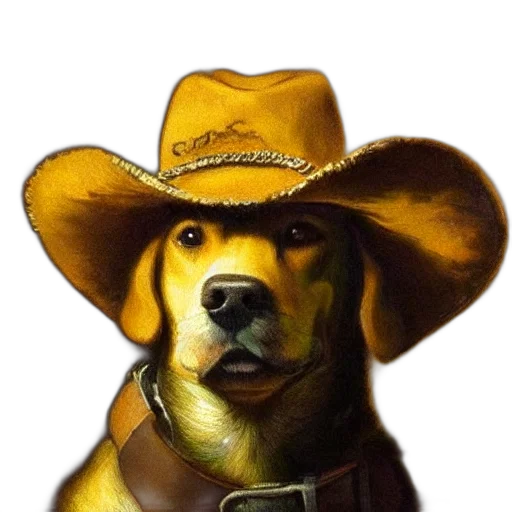 hat, animal, staff, face transparent PNG cut-out