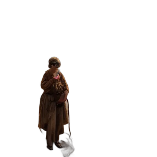 staff, jacket, hat, mask transparent PNG cut-out