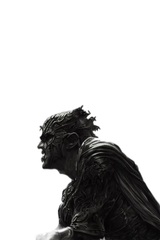 face, creature, mask, crown transparent PNG cut-out