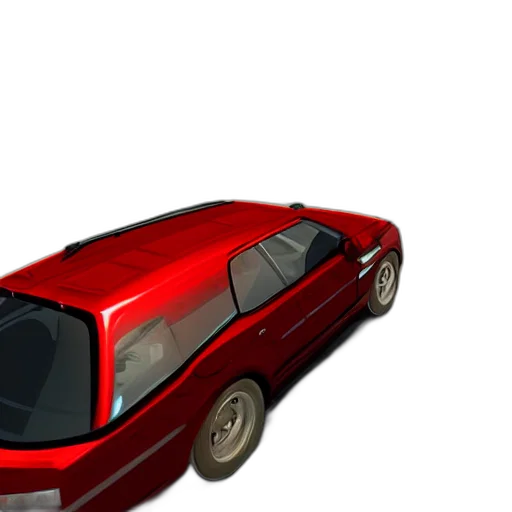 car, 3d render, photorealistic, concept art transparent PNG cut-out