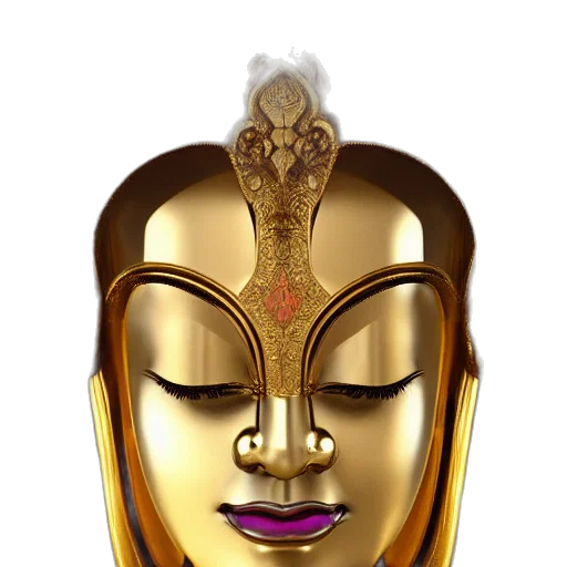 mask, crown, jewelry, face transparent PNG cut-out