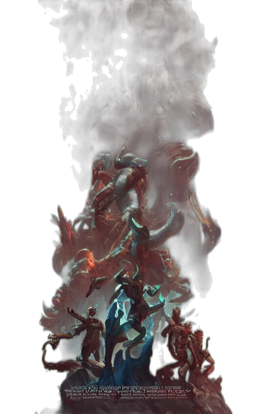 dragon, tree, creature, staff transparent PNG cut-out