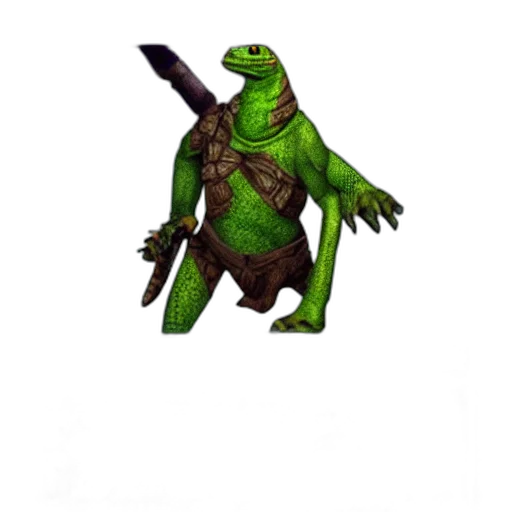 dragon, creature, staff, animal transparent PNG cut-out