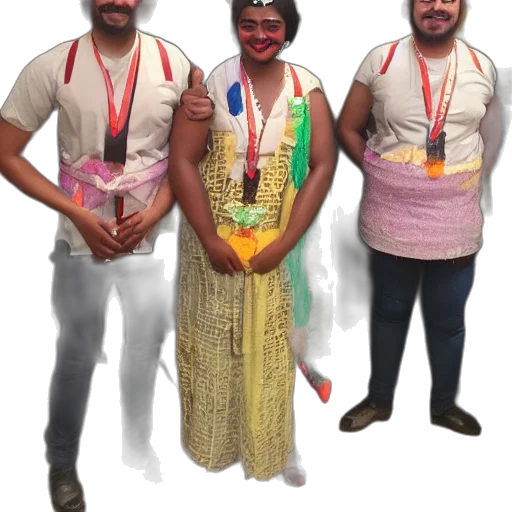 staff, dress, mask, bfdi transparent PNG cut-out