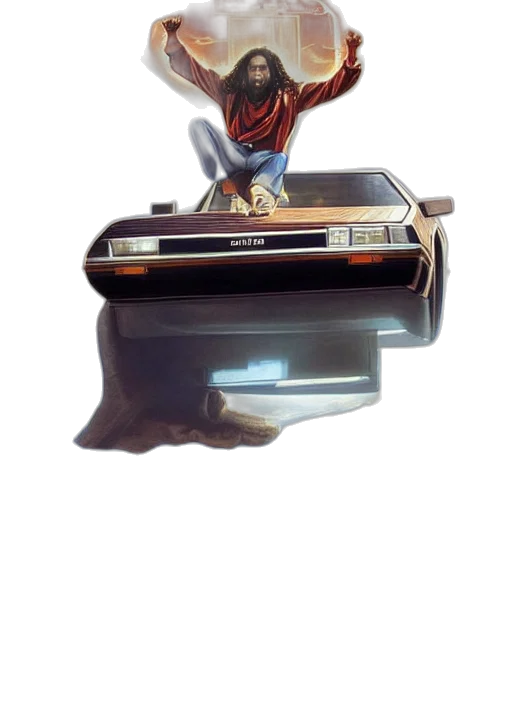 robot, weapon, staff, car transparent PNG cut-out