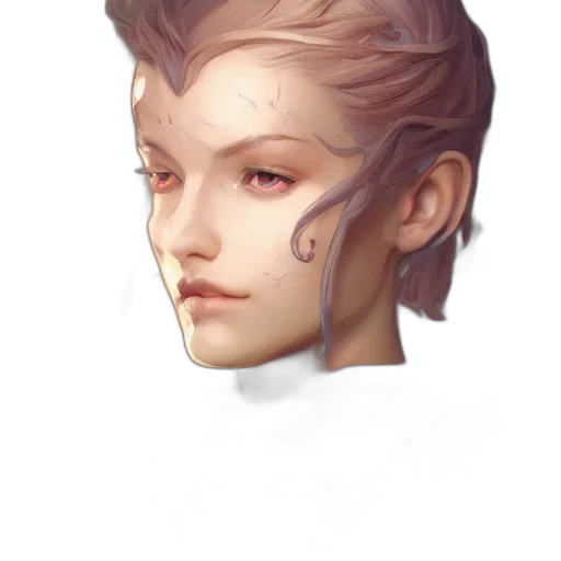 face, mask, staff, crown transparent PNG cut-out
