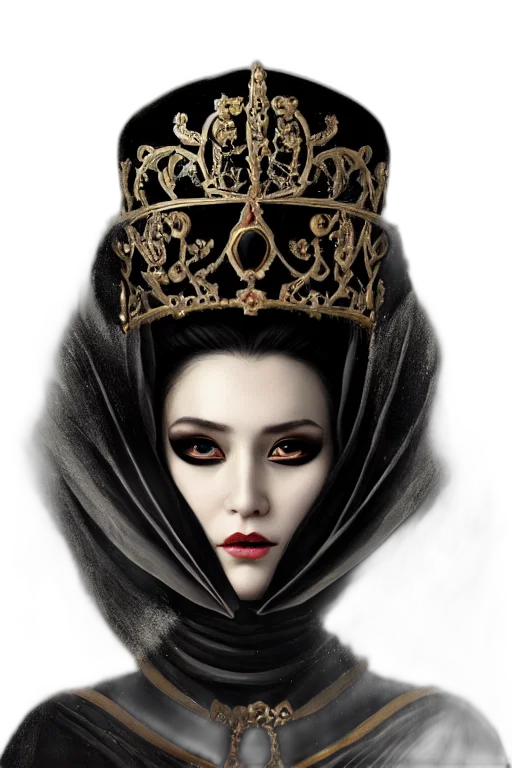 crown, mask, jewelry, face transparent PNG cut-out