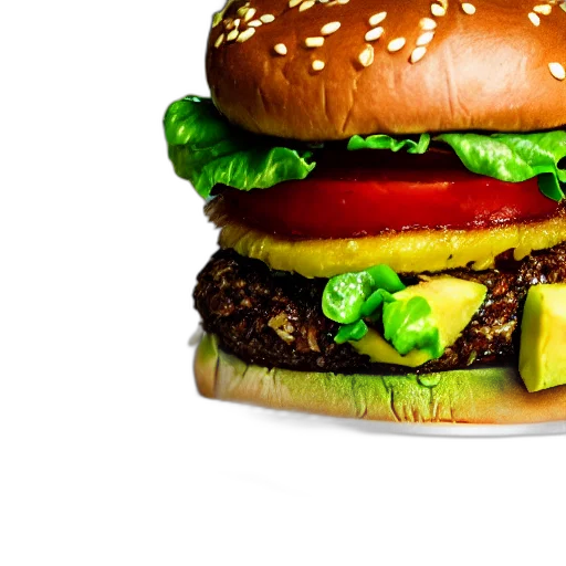 food, photorealistic, 3d render, juicy transparent PNG cut-out