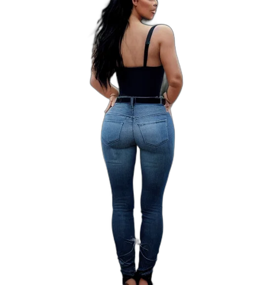 jacket, dress, hair, 3d render transparent PNG cut-out