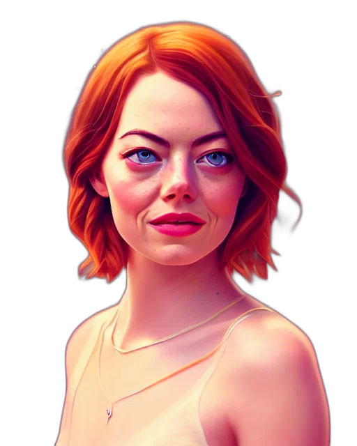 face, dress, staff, jewelry transparent PNG cut-out