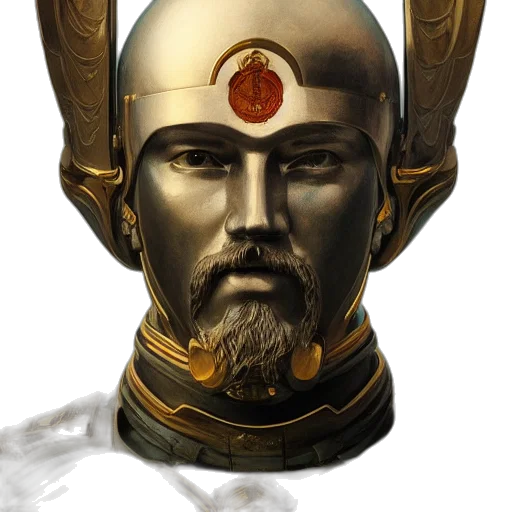 mask, face, crown, staff transparent PNG cut-out