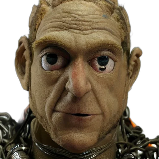 robot, face, mask, creature transparent PNG cut-out