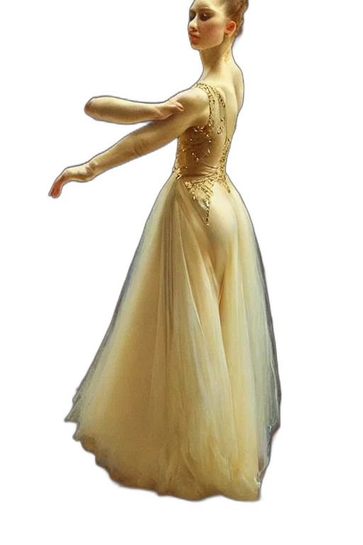dress, staff, crown, concept art transparent PNG cut-out