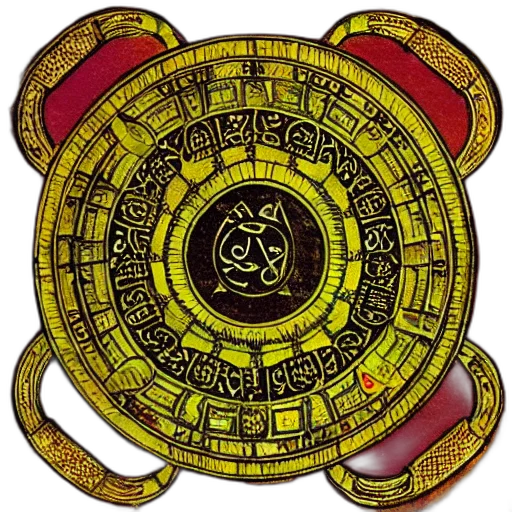 mandala, containing, secret, demonic transparent PNG cut-out