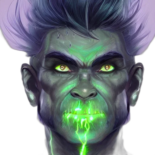 face, creature, mask, concept art transparent PNG cut-out