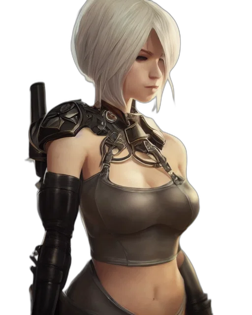 weapon, staff, concept art, cyberpunk transparent PNG cut-out