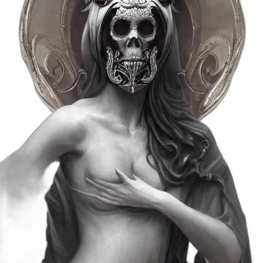 mask, jewelry, face, fantasy art transparent PNG cut-out