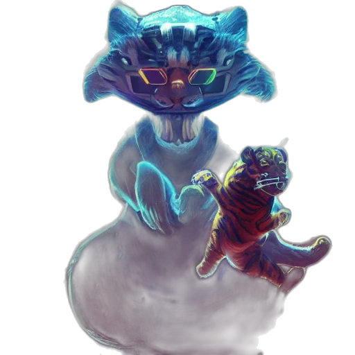 staff, creature, concept art, fantasy art transparent PNG cut-out