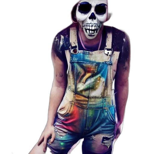 watercolor, cyberpunk, photorealistic, concept art transparent PNG cut-out