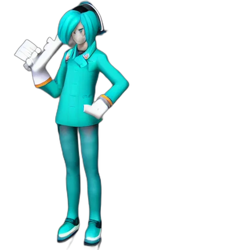staff, robot, weapon, 3d render transparent PNG cut-out