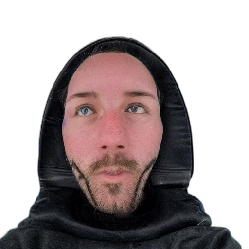 face, mask, staff, jacket transparent PNG cut-out