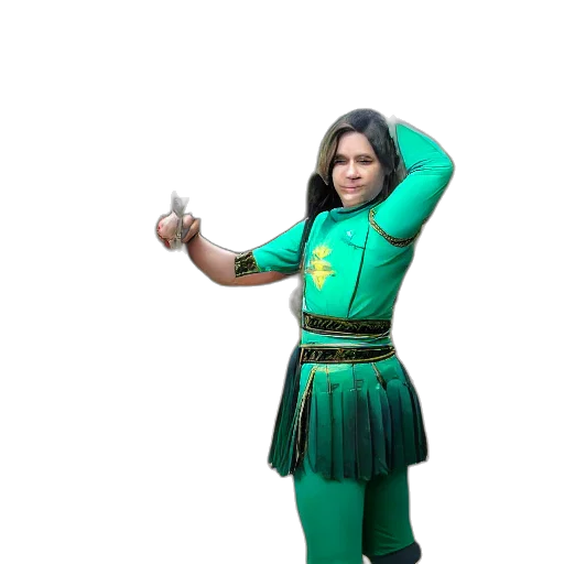 staff, weapon, sword, dress transparent PNG cut-out