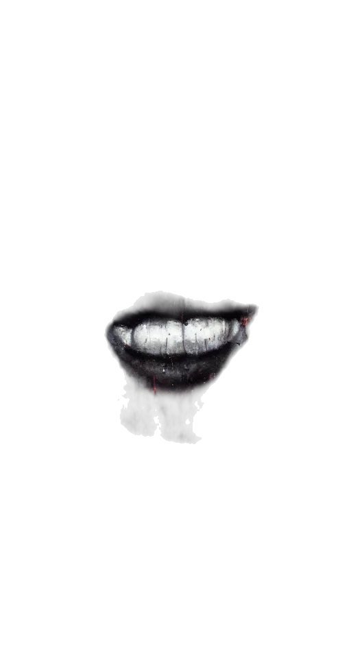 face, mask, creature, hair transparent PNG cut-out