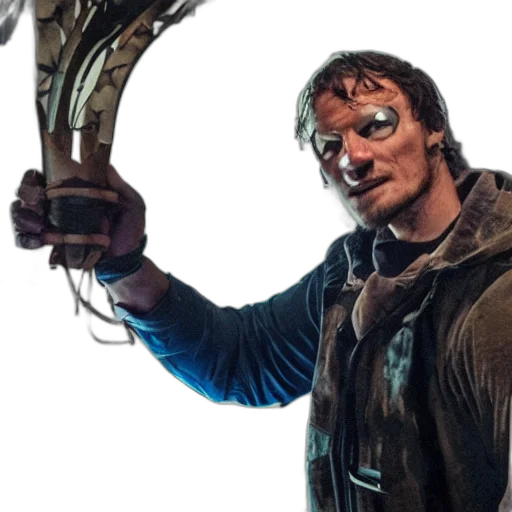 staff, weapon, mask, concept art transparent PNG cut-out