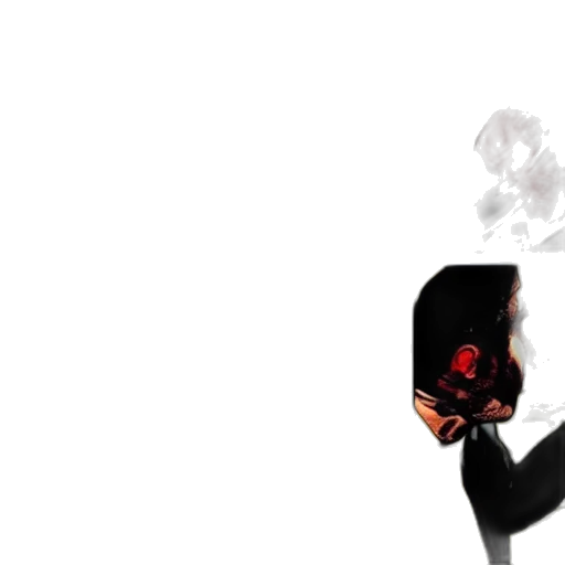 mask, jacket, face, staff transparent PNG cut-out