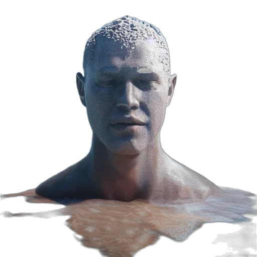 face, creature, mask, robot transparent PNG cut-out