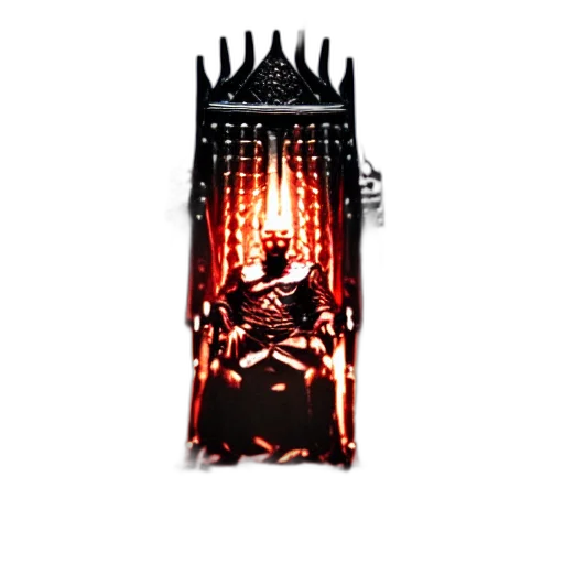 crown, staff, jacket, weapon transparent PNG cut-out