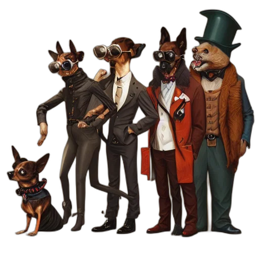 staff, mask, animal, concept art transparent PNG cut-out