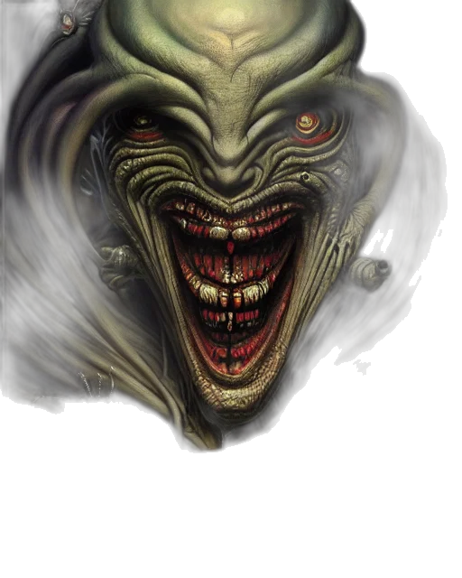 mask, face, creature, dragon transparent PNG cut-out